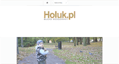 Desktop Screenshot of holuk.pl