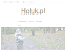 Tablet Screenshot of holuk.pl