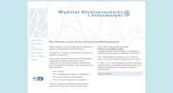 Desktop Screenshot of mgr.holuk.pl